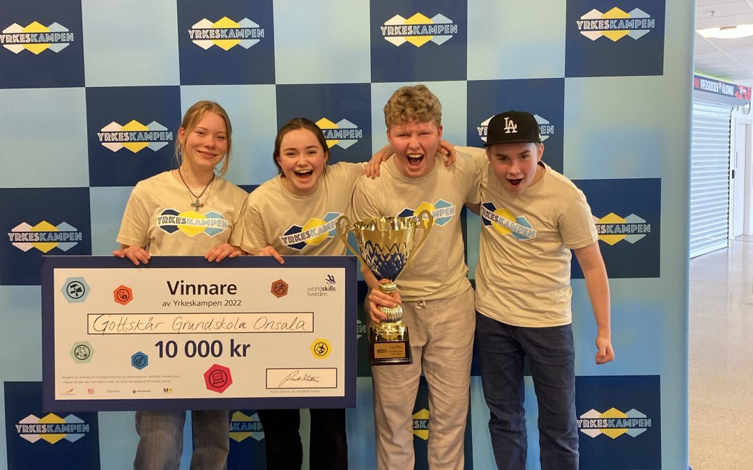 Grattis Valö! vann hela Yrkeskampen!